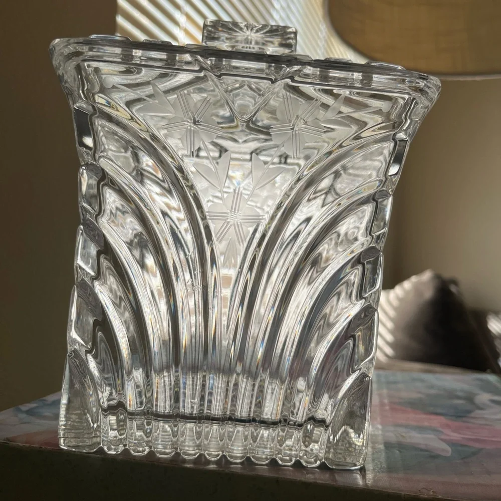 Crystal Clear Signatures Co Crystal Biscuit Barrel